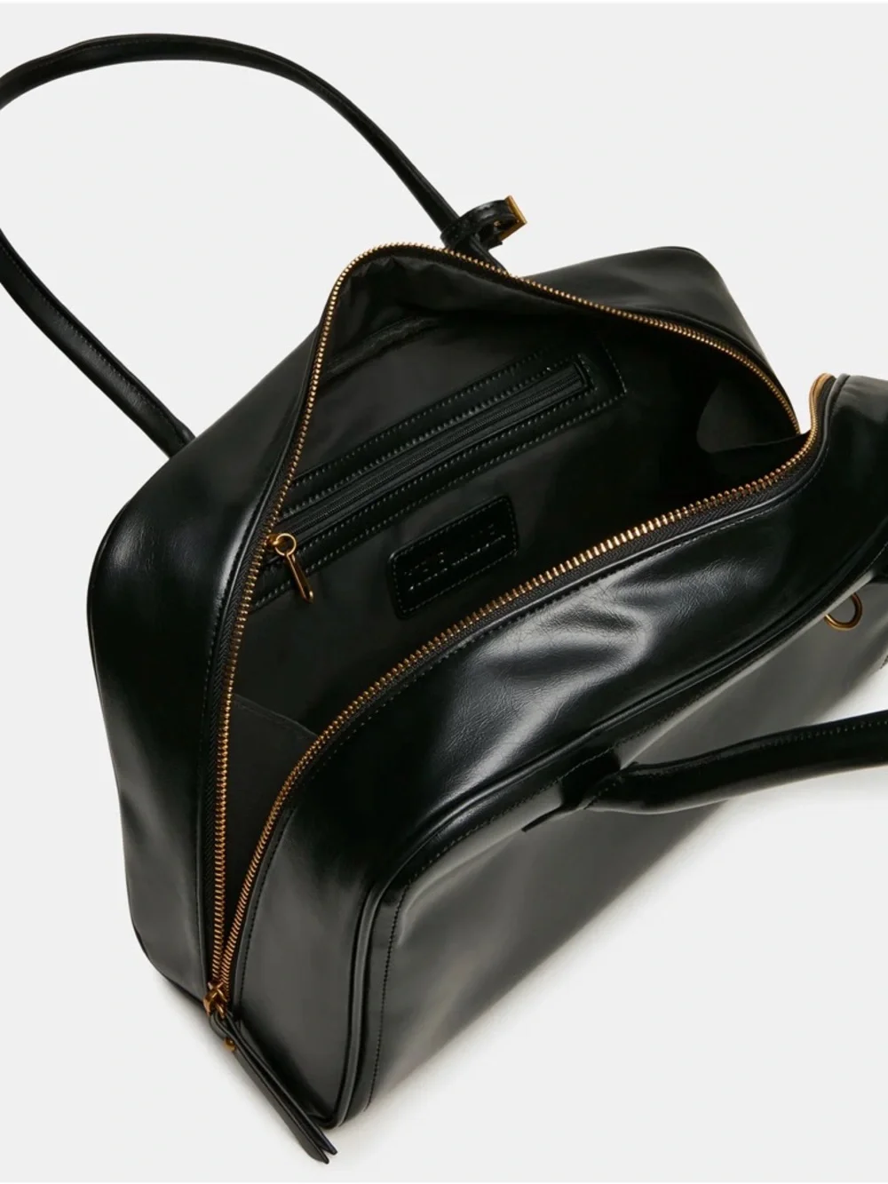 Steve Madden BNIB Black Leather Bag - Picture 5 of 12